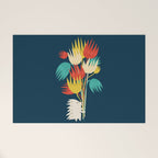 Hedgehog with flowers Welcome Mat Gallery Image 1
