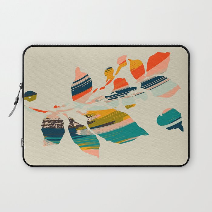 Colorful Poplar tree leaf Laptop Sleeve Gallery Image 1