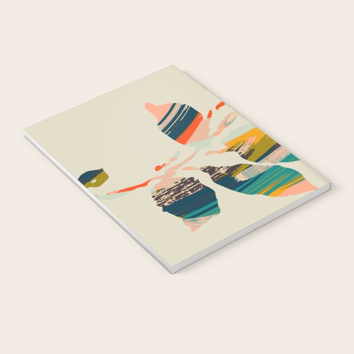 Colorful Poplar tree leaf Notebook Gallery Image 3