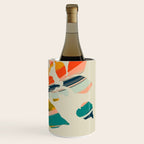Colorful Poplar tree leaf Wine Chiller Gallery Image 3
