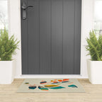 Colorful Poplar tree leaf Welcome Mat Gallery Image 3