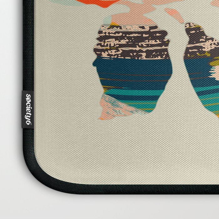 Colorful Poplar tree leaf Laptop Sleeve Gallery Image 3
