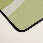 Modern Retro Liquid Swirl Abstract in Light Lime Avocado Green Tones Desk Mat Gallery Image 4