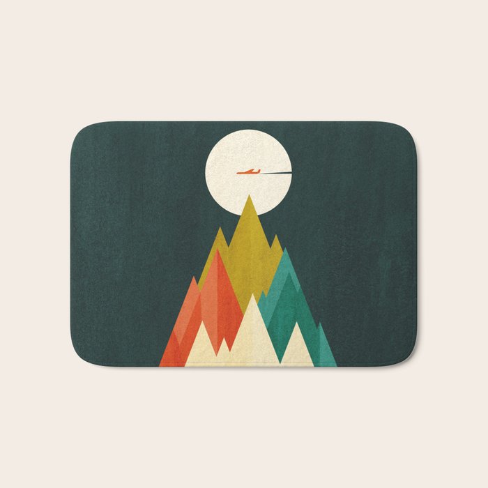 Life is a travel Bath Mat Gallery Image 1