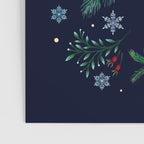 Moonlight Garden - Festive Green Poster Gallery Image 3