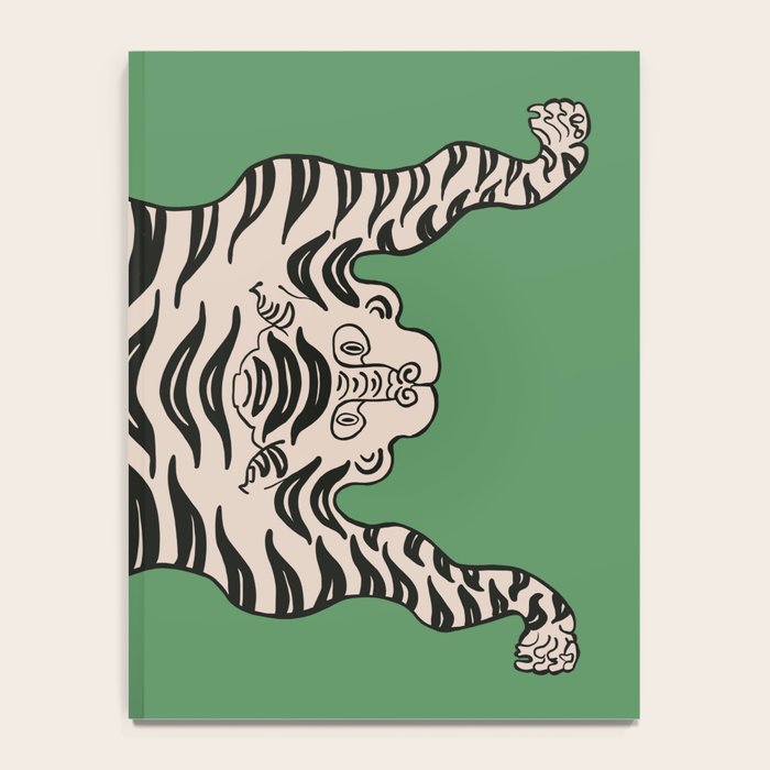 Tiger Green Notebook Gallery Image 4