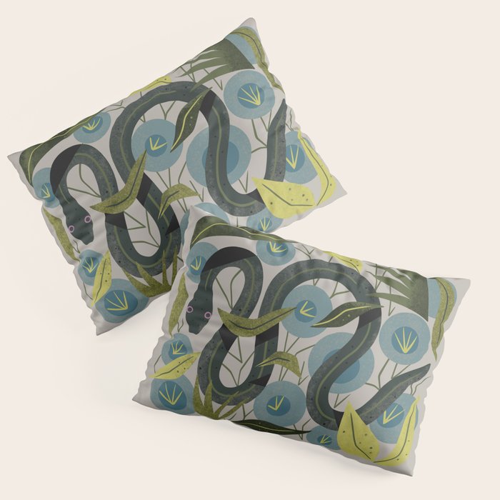 Floral Snake Pillow Sham Gallery Image 3