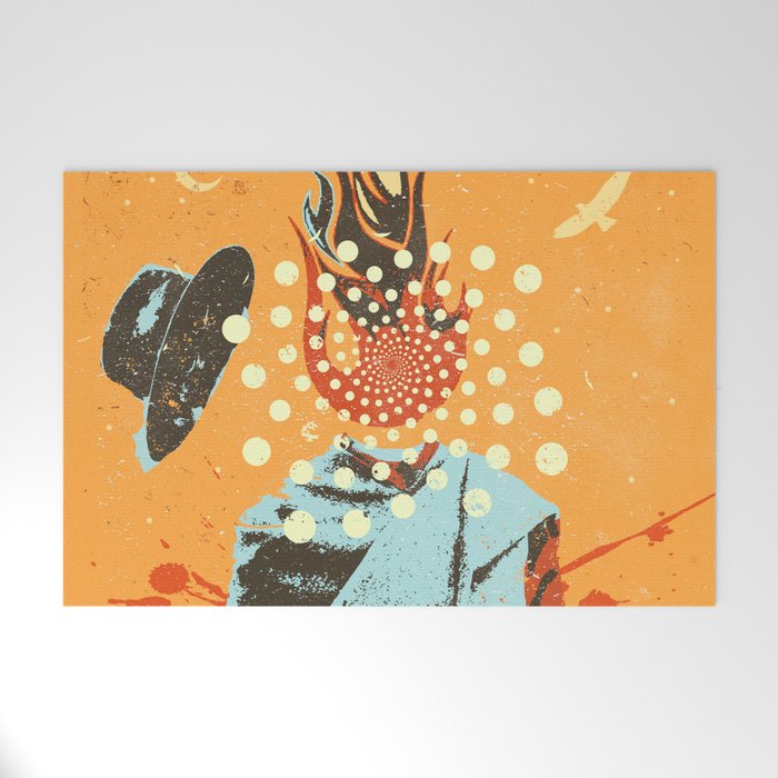 PSYCHEDELIC COWBOY Welcome Mat Gallery Image 1