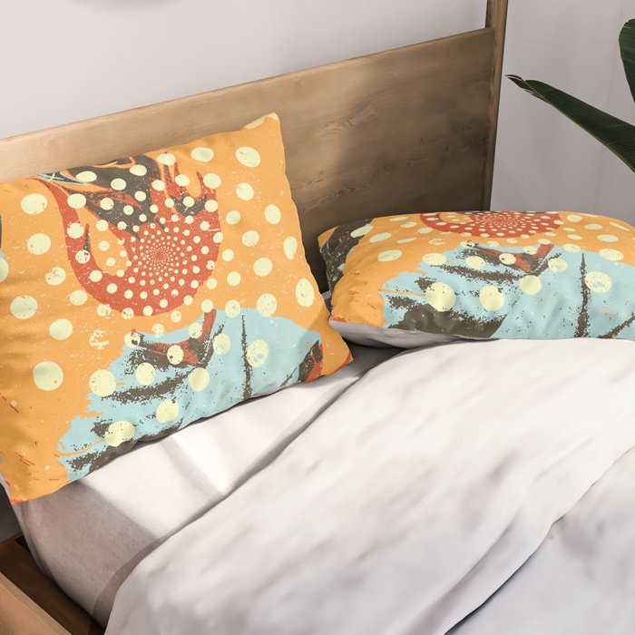 PSYCHEDELIC COWBOY Pillow Sham Gallery Image 2