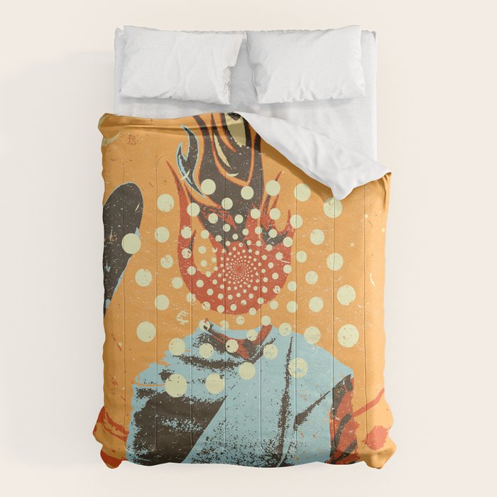PSYCHEDELIC COWBOY Comforter Gallery Image 6
