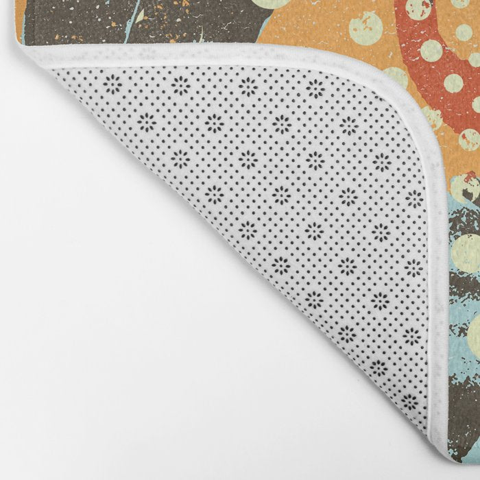 PSYCHEDELIC COWBOY Bath Mat Gallery Image 2