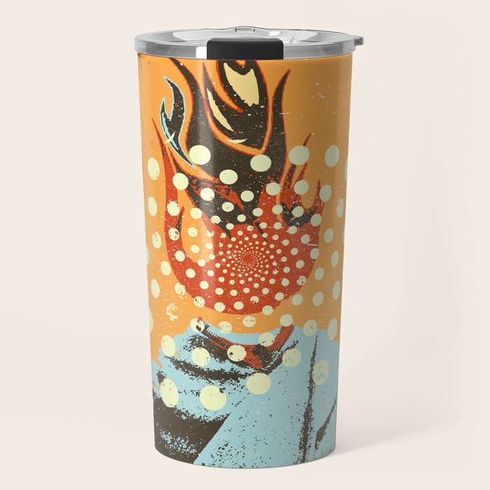 PSYCHEDELIC COWBOY Travel Mug Gallery Image 1