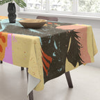 PSYCHEDELIC COWBOY Tablecloth Gallery Image 3