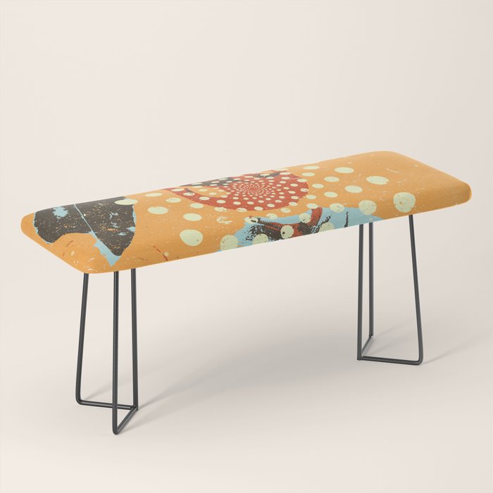 PSYCHEDELIC COWBOY Bench Gallery Image 1