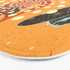 PSYCHEDELIC COWBOY Bath Mat Gallery Image 3