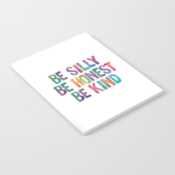 Be Silly Be Honest Be Kind Notebook Gallery Image 2