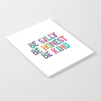 Be Silly Be Honest Be Kind Notebook Gallery Image 2