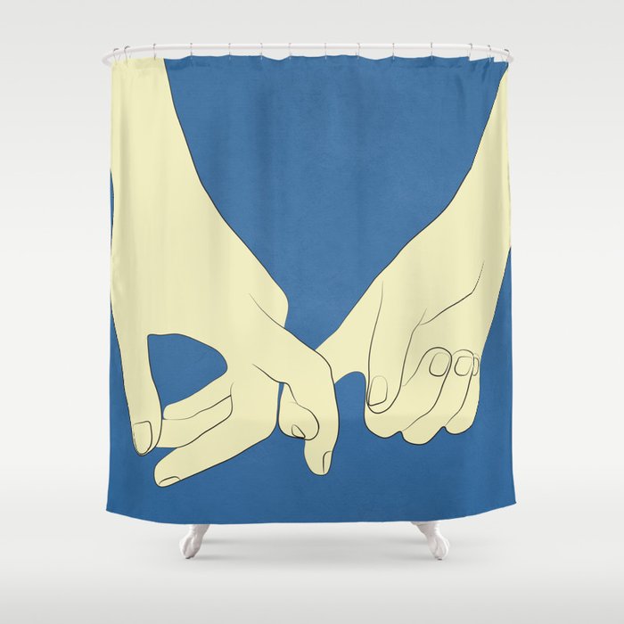 By Your Side 02 Shower Curtain Gallery Image 1