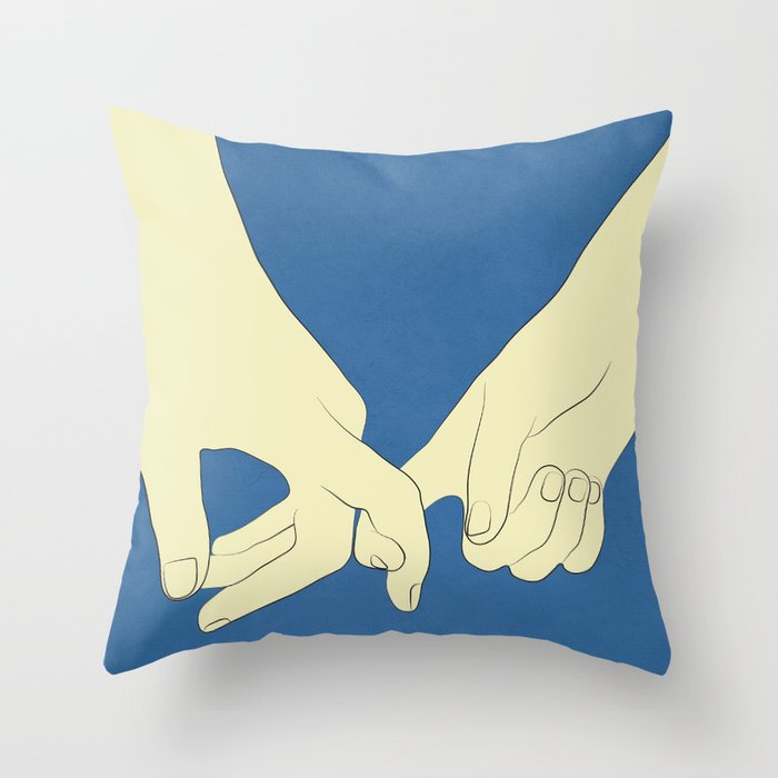 By Your Side 02 Throw Pillow Gallery Image 6