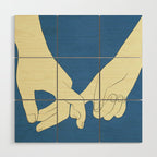 By Your Side 02 Wood Wall Art Gallery Image 1