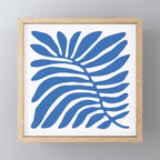 Abstract organic nature plant leaf art Mini Art Print Gallery Image 1