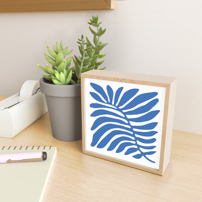 Abstract organic nature plant leaf art Mini Art Print Gallery Image 2