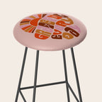 Grateful Everyday - 70s Hippie Style  Stool Gallery Image 2
