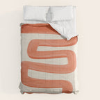 Orange Ghost Road  Comforter Gallery Image 6