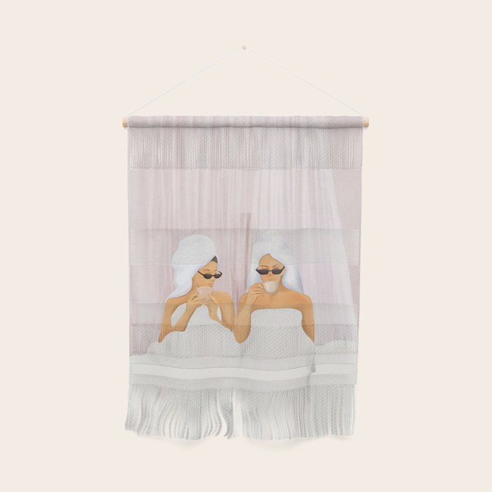 Morning with a friend Wall Hanging Gallery Image 1