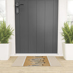 Minimal Fish Study Welcome Mat Gallery Image 3