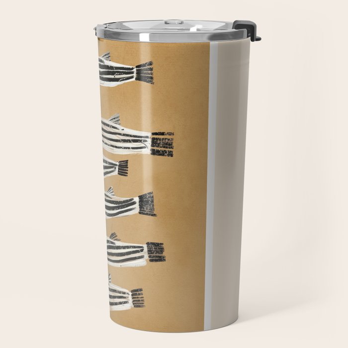 Minimal Fish Study Travel Mug Gallery Image 2
