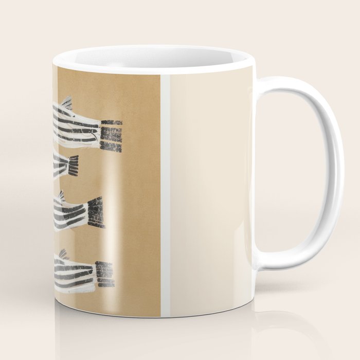 Minimal Fish Study Coffee Mug Gallery Image 1
