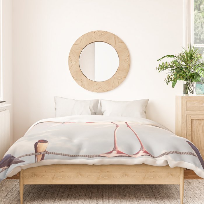 FLAMINGO & FRIENDS Duvet Cover Gallery Image 3
