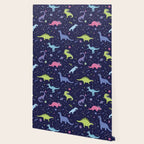 Dinosaurs in Space Wallpaper Gallery Image 2