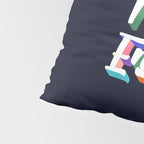 Positive Energy- typography Pillow Sham Gallery Image 4