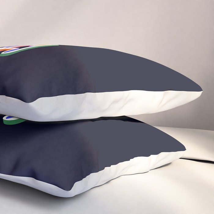 Positive Energy- typography Pillow Sham Gallery Image 3