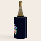 Positive Energy- typography Wine Chiller Gallery Image 3