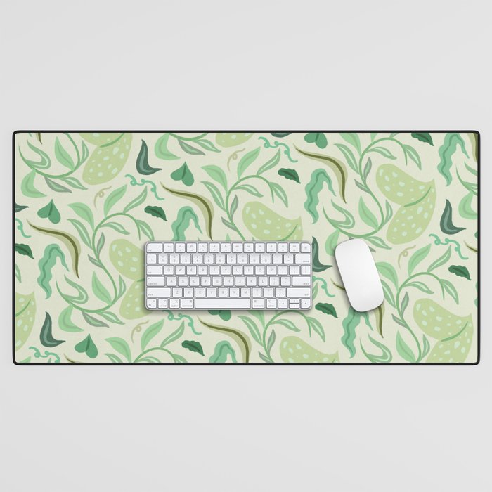 Playful Greens Desk Mat Gallery Image 1