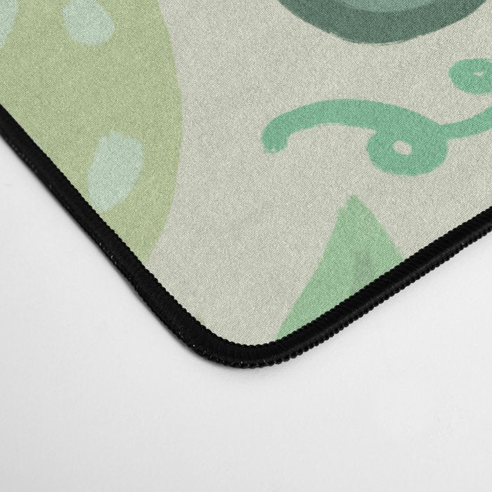 Playful Greens Desk Mat Gallery Image 4