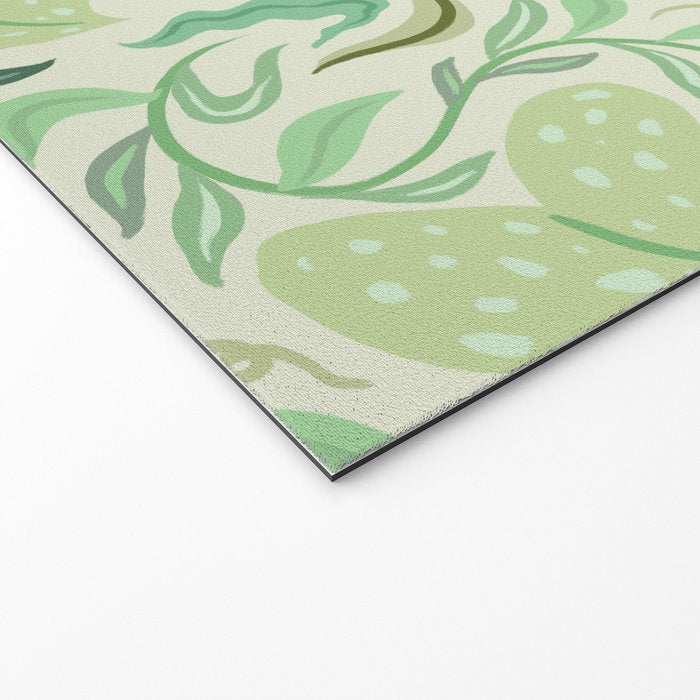 Playful Greens Welcome Mat Gallery Image 2