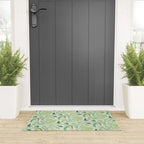 Playful Greens Welcome Mat Gallery Image 3