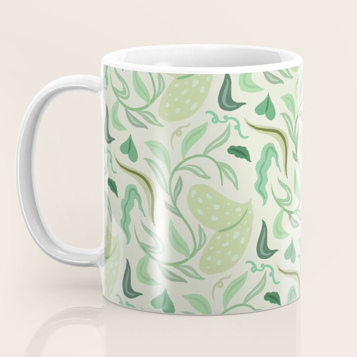 Playful Greens Coffee Mug Gallery Image 3