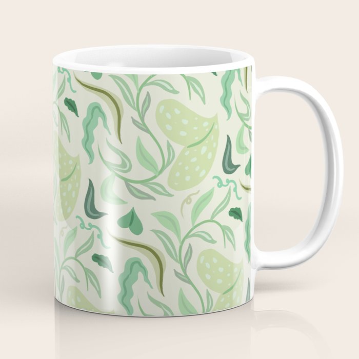 Playful Greens Coffee Mug Gallery Image 1