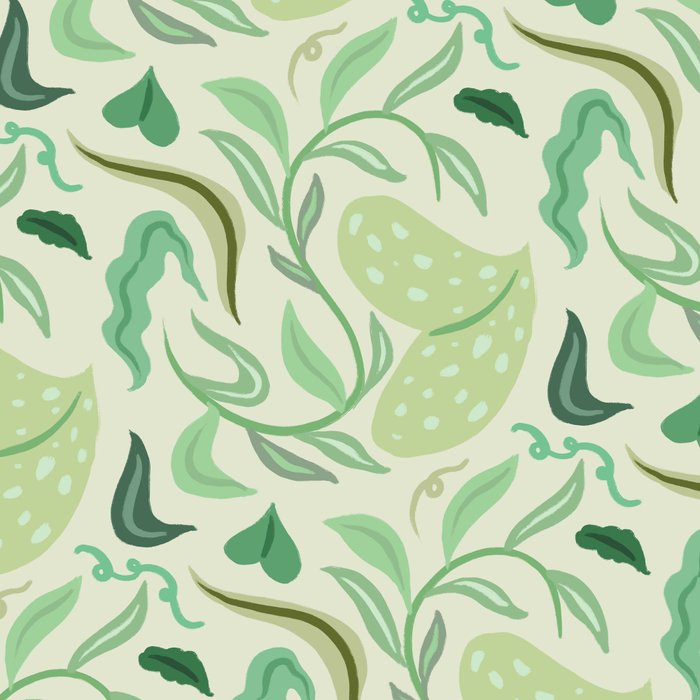 Playful Greens Coffee Mug Gallery Image 2