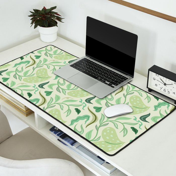 Playful Greens Desk Mat Gallery Image 2