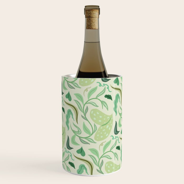 Playful Greens Wine Chiller Gallery Image 1