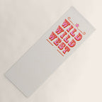 Wild Wild West Cowboy Typography Yoga Mat Gallery Image 1