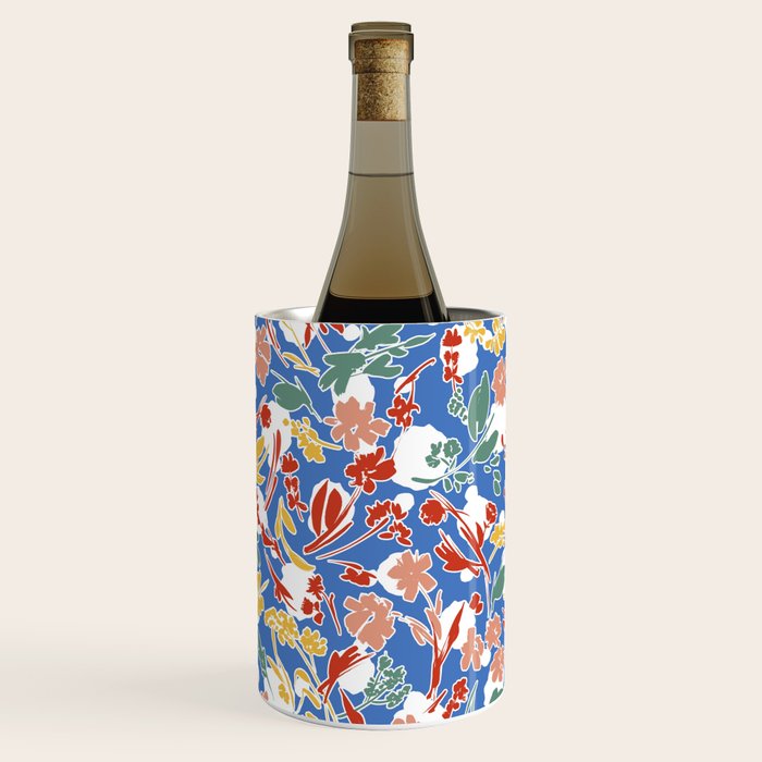 Wild colorful flowery meadow B Wine Chiller Gallery Image 1