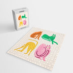 Pop Cats: Modern Collage Pop Art Jigsaw Puzzle Gallery Image 2