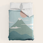 Cat Landscape 72B Comforter Gallery Image 6